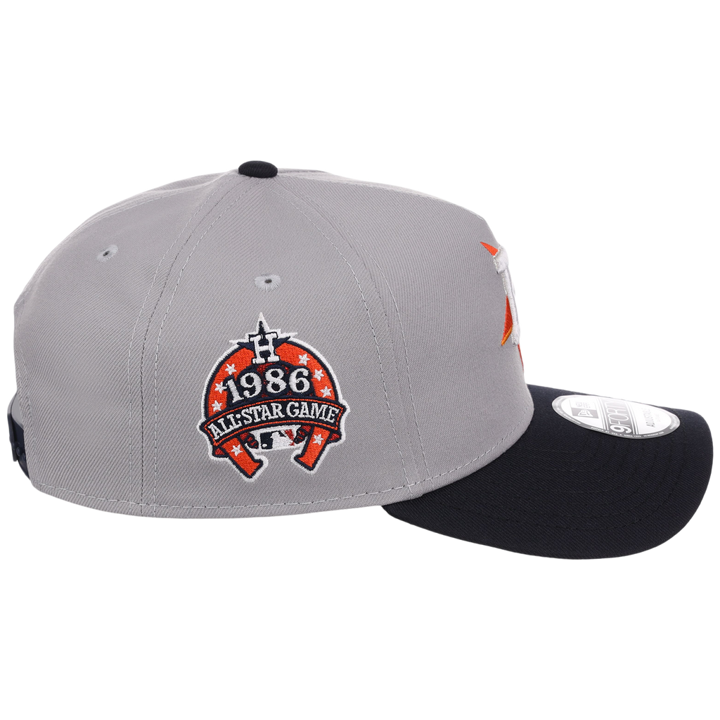Houston Astros MLB Flipmode 2.0 New Era 9FORTY A-Frame (Gray/Navy/Gray)