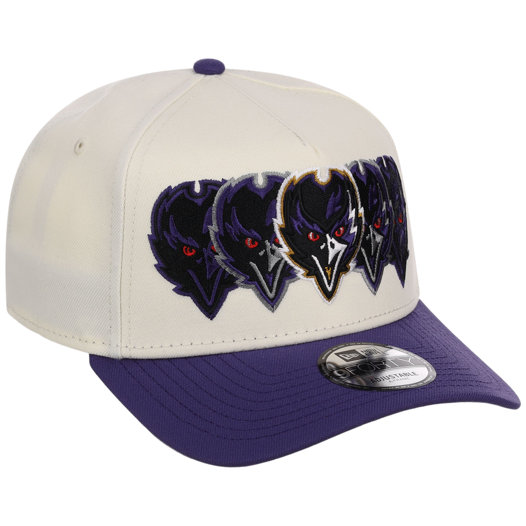 Baltimore Ravens NFL Seismic New Era 9FORTY A-Frame
