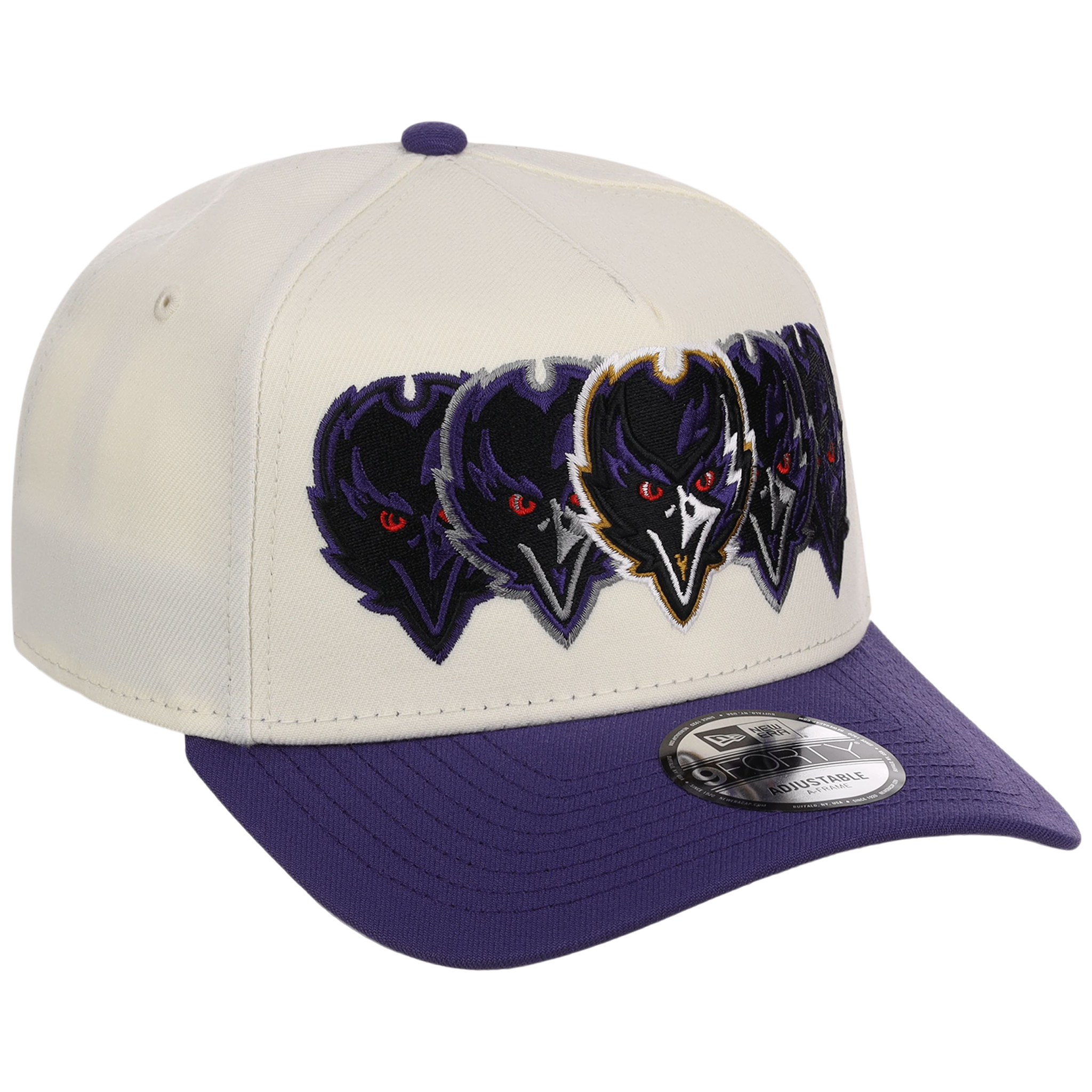 Baltimore Ravens NFL Seismic New Era 9FORTY A-Frame