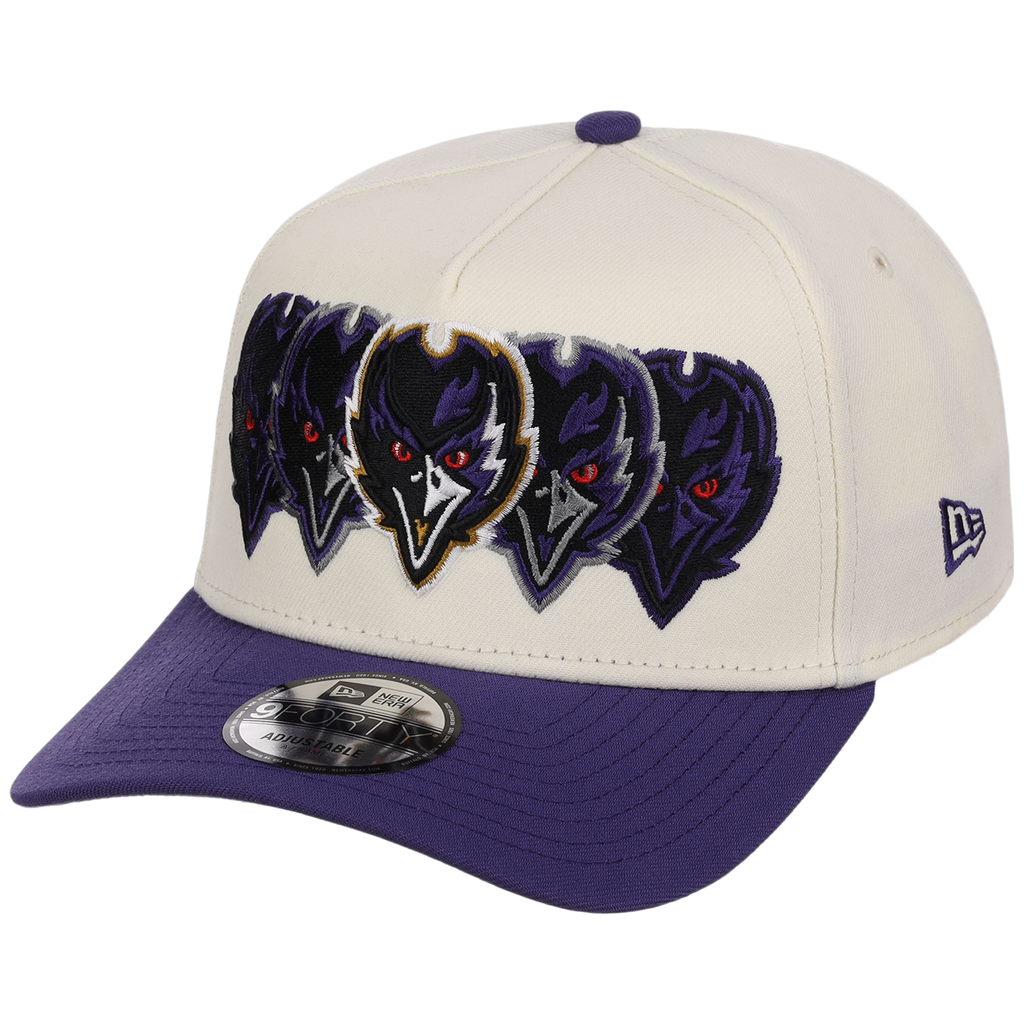 Baltimore Ravens NFL Seismic New Era 9FORTY A-Frame