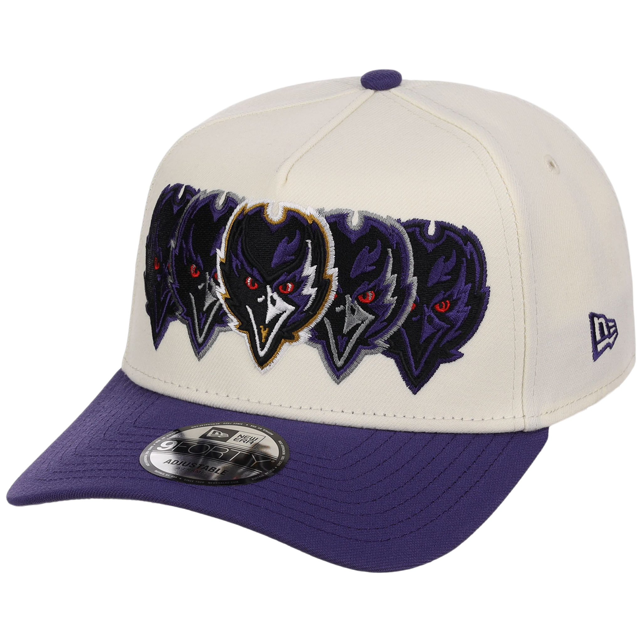 Baltimore Ravens NFL Seismic New Era 9FORTY A-Frame