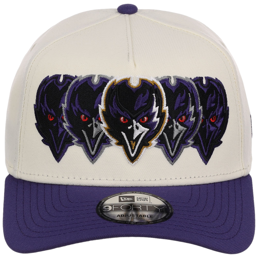 Baltimore Ravens NFL Seismic New Era 9FORTY A-Frame