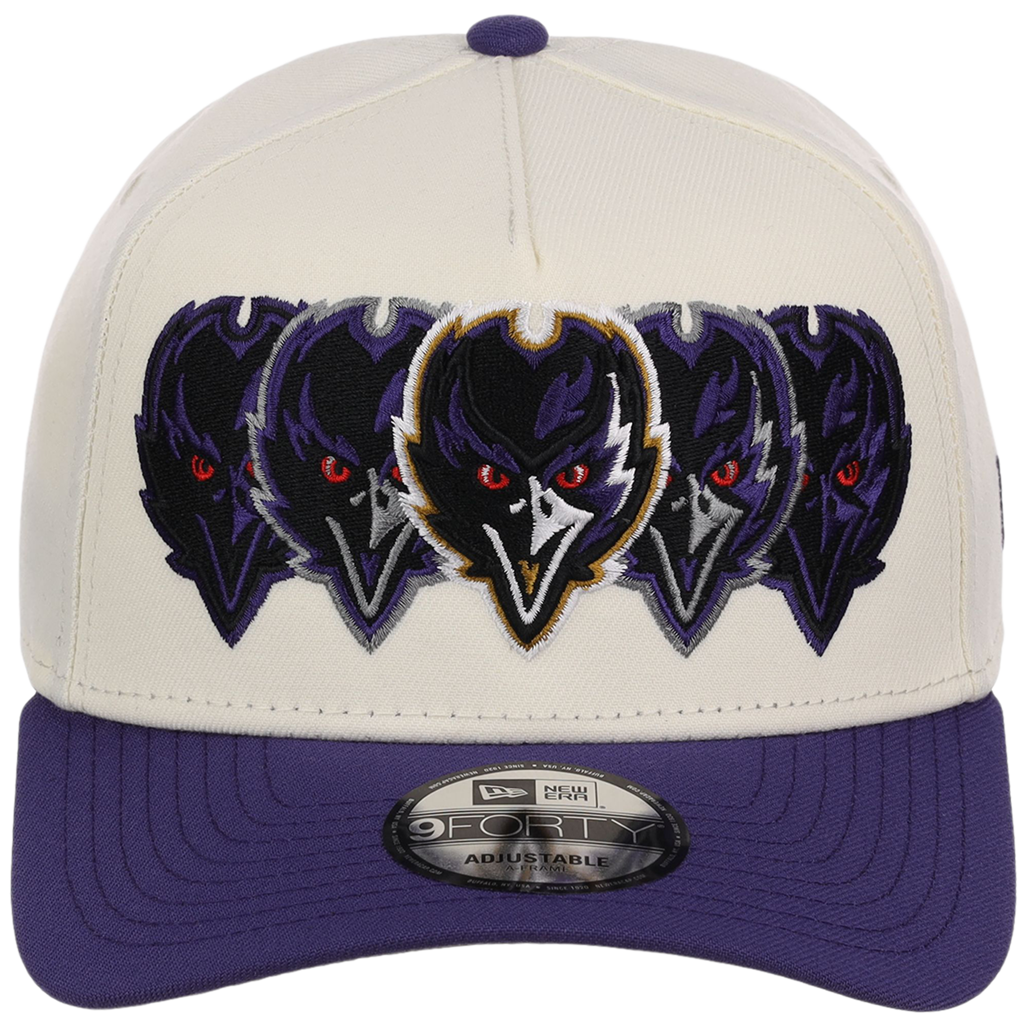 Baltimore Ravens NFL Seismic New Era 9FORTY A-Frame