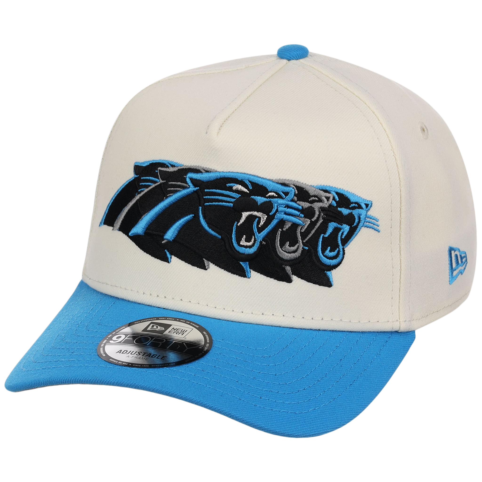 Carolina Panthers NFL Seismic New Era 9FORTY A-Frame