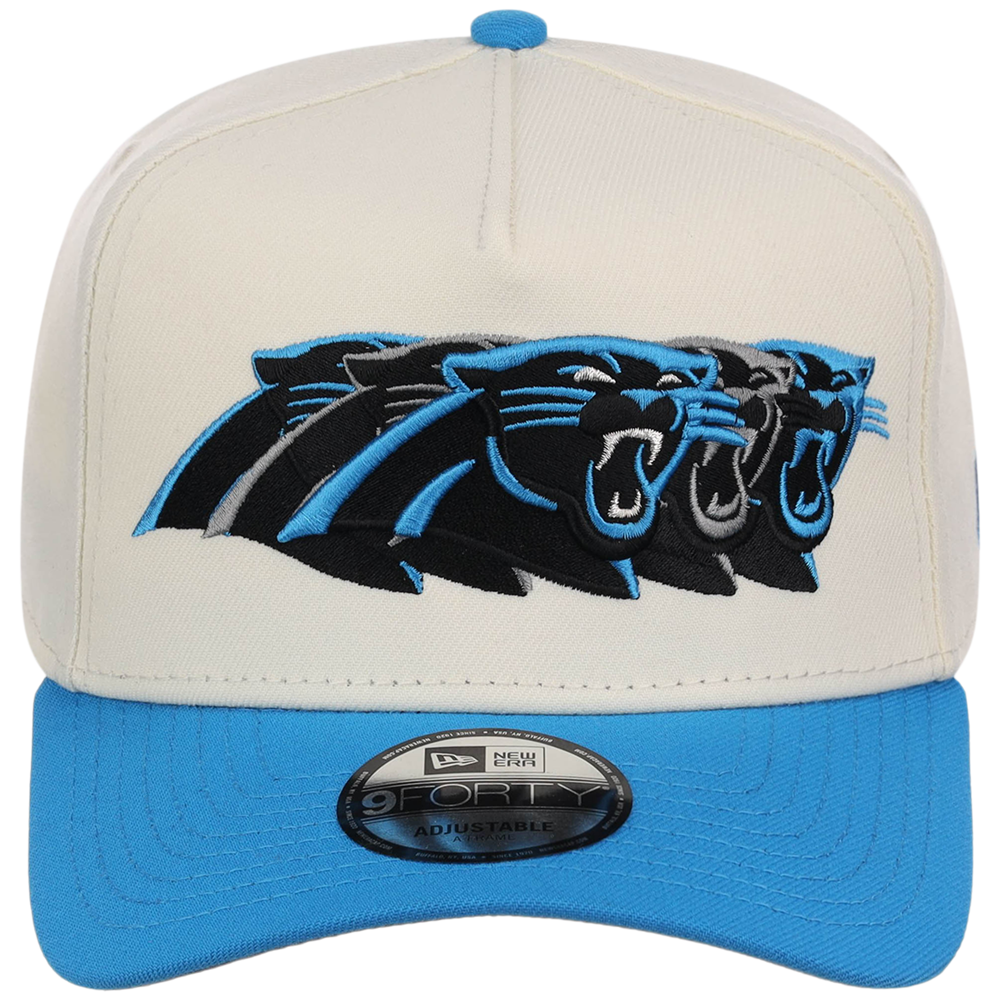 Carolina Panthers NFL Seismic New Era 9FORTY A-Frame