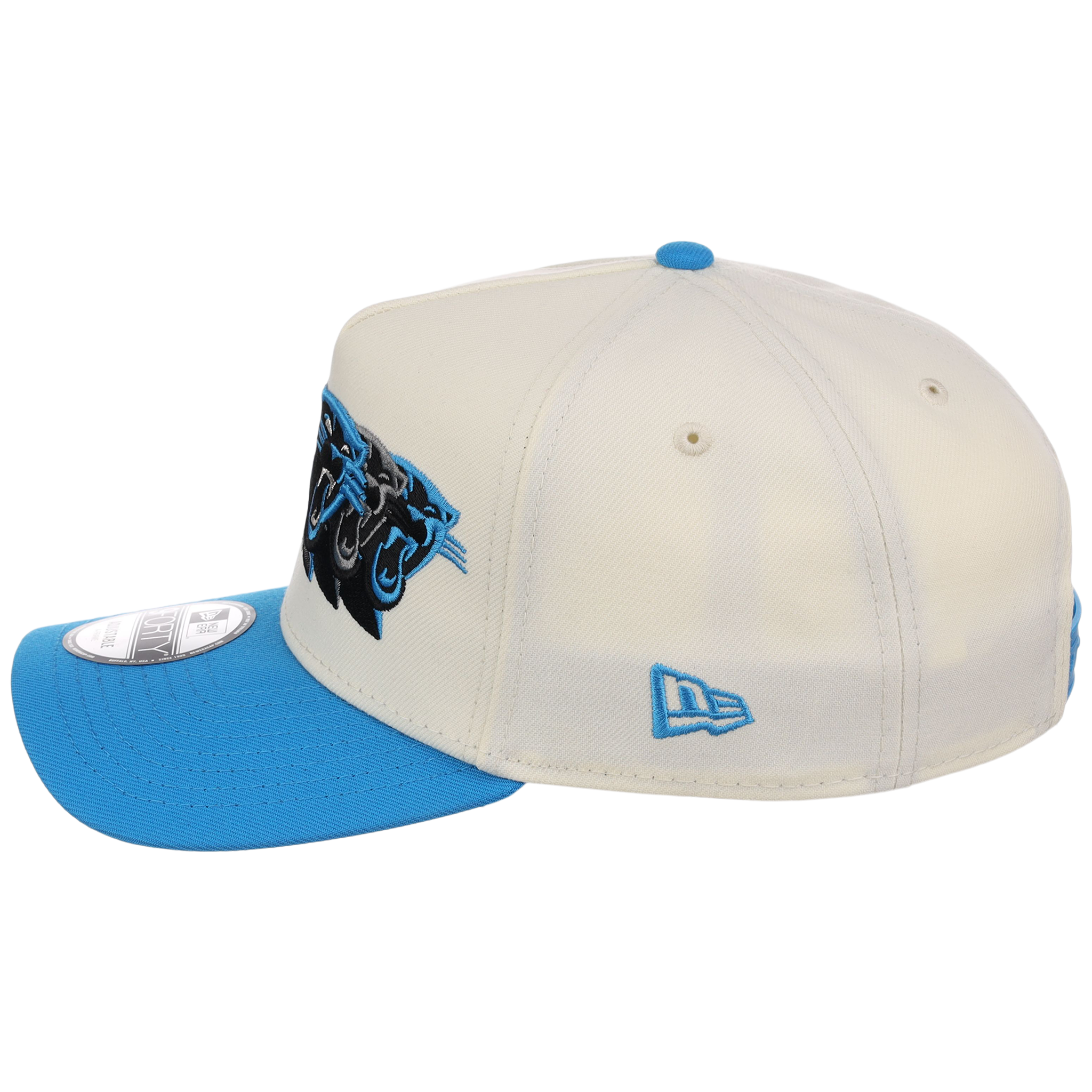 Carolina Panthers NFL Seismic New Era 9FORTY A-Frame