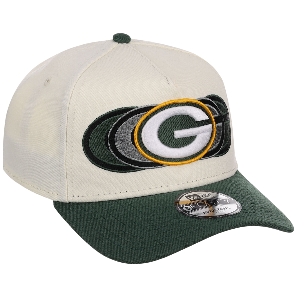 Green Bay Packers NFL Seismic New Era 9FORTY A-Frame