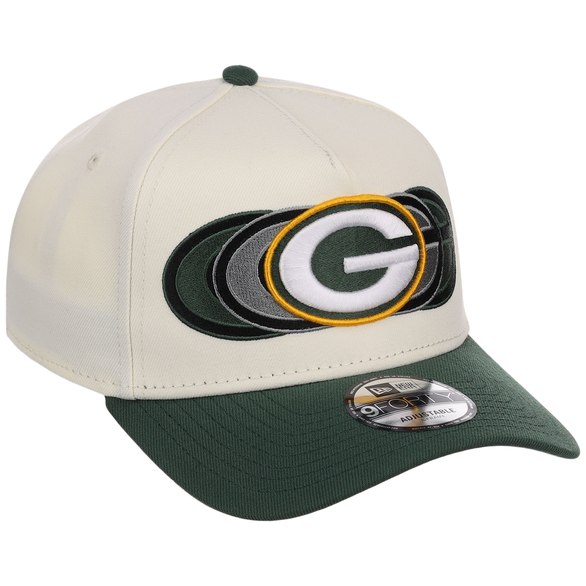Green Bay Packers NFL Seismic New Era 9FORTY A-Frame