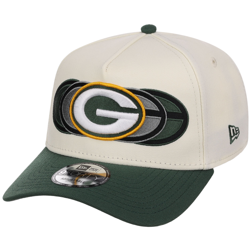 Green Bay Packers NFL Seismic New Era 9FORTY A-Frame