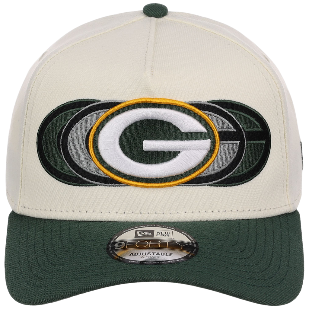 Green Bay Packers NFL Seismic New Era 9FORTY A-Frame