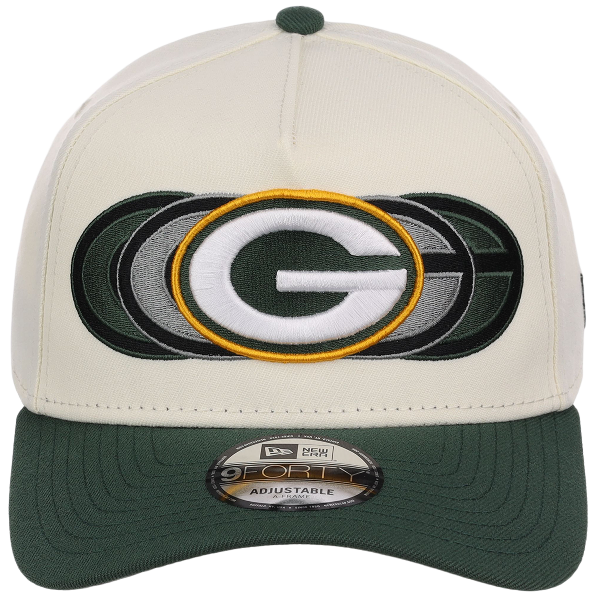 Green Bay Packers NFL Seismic New Era 9FORTY A-Frame