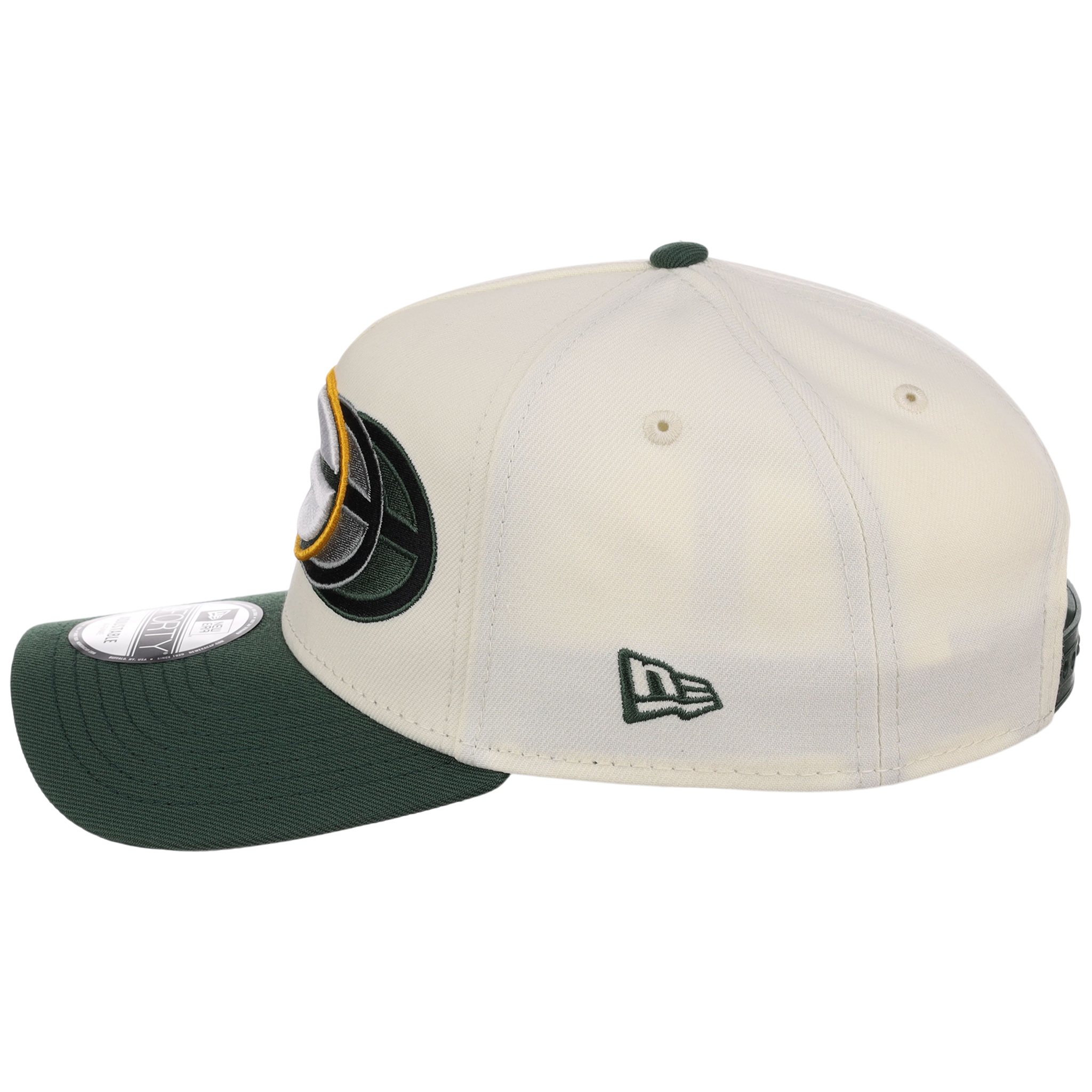 Green Bay Packers NFL Seismic New Era 9FORTY A-Frame