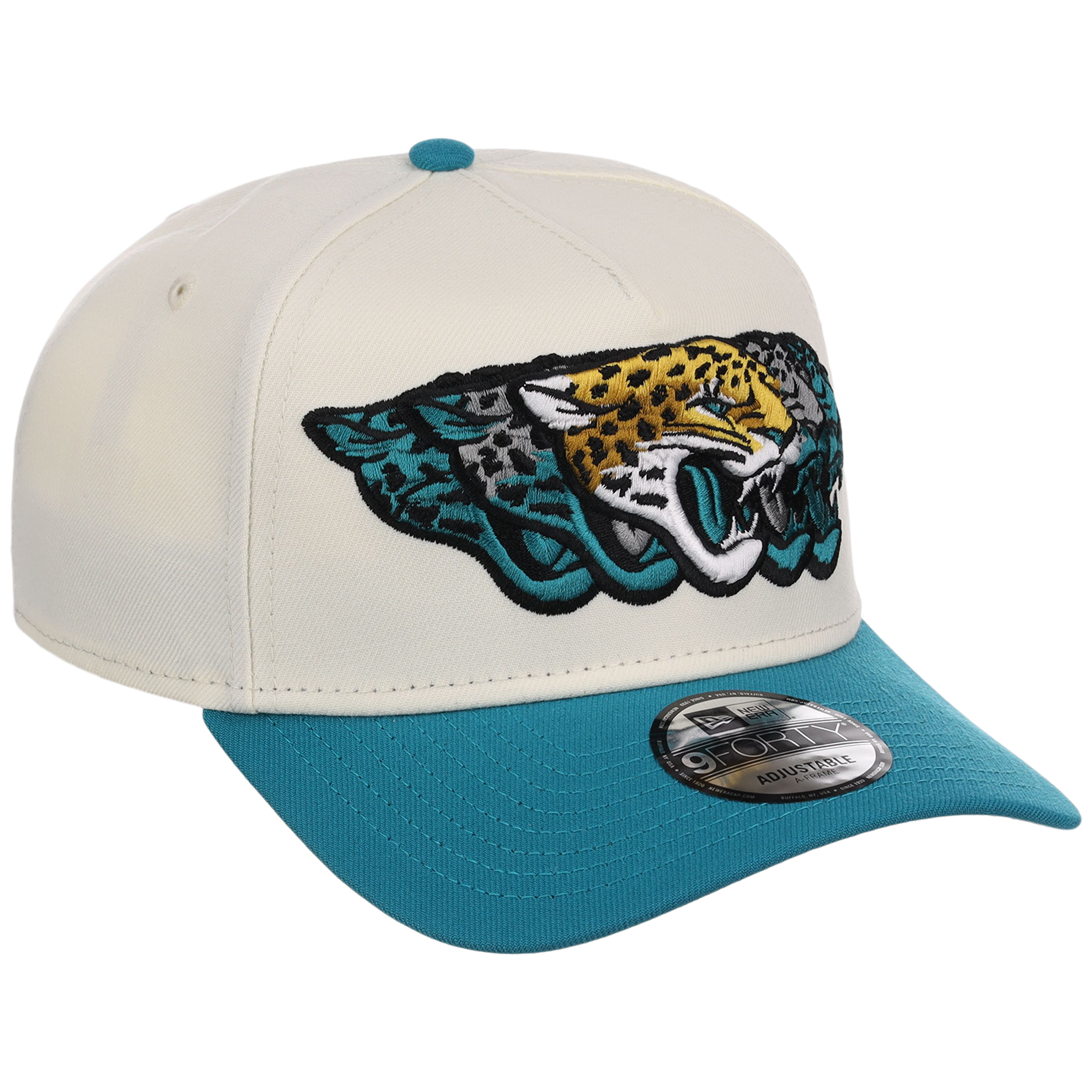 Jacksonville Jaguars NFL Seismic New Era 9FORTY A-Frame