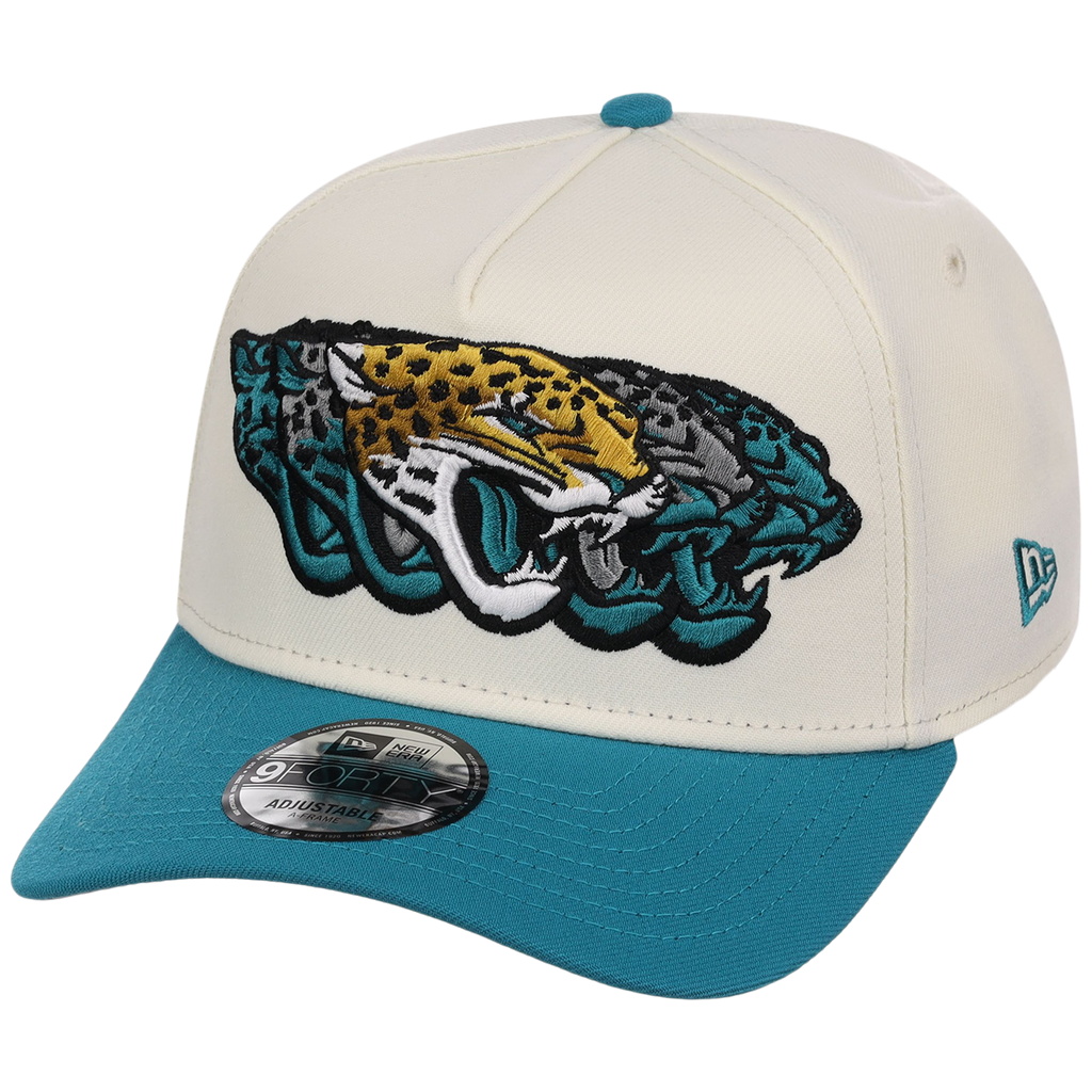 Jacksonville Jaguars NFL Seismic New Era 9FORTY A-Frame