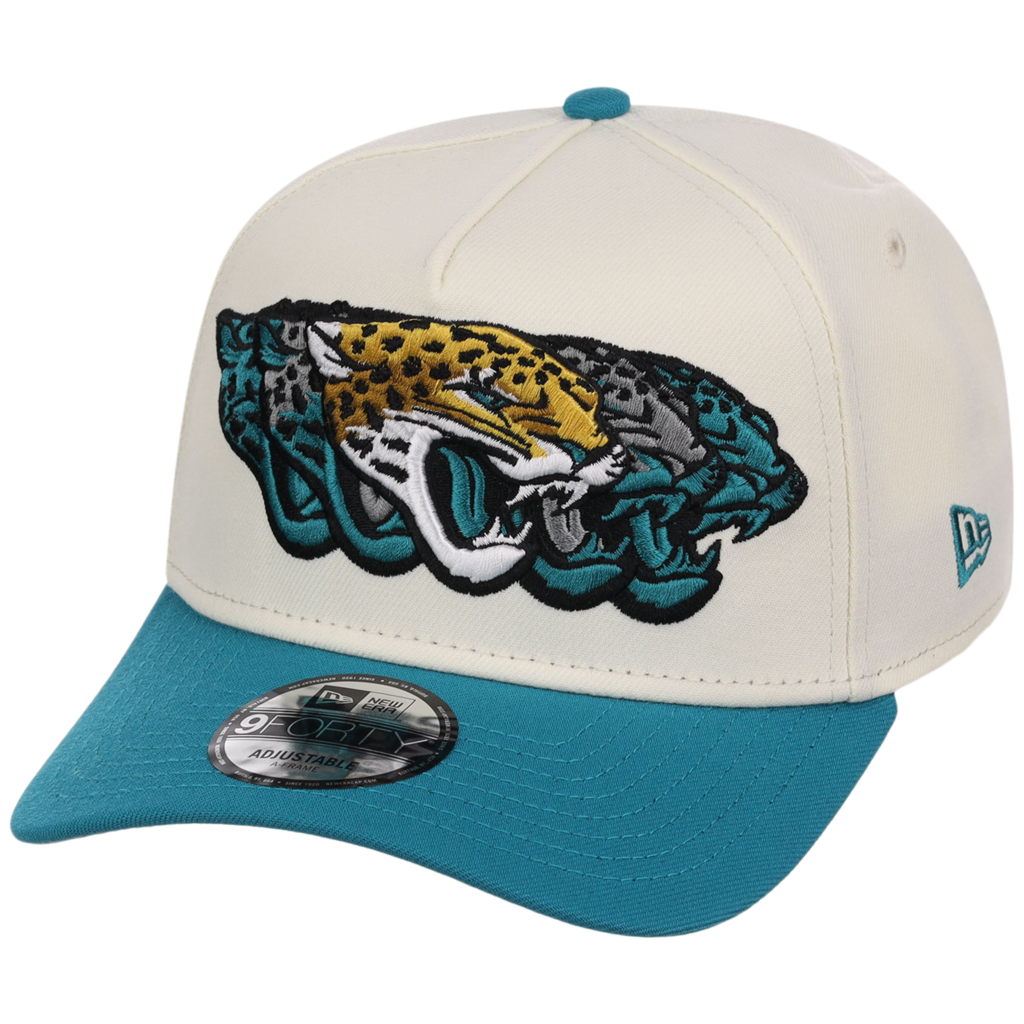 Jacksonville Jaguars NFL Seismic New Era 9FORTY A-Frame