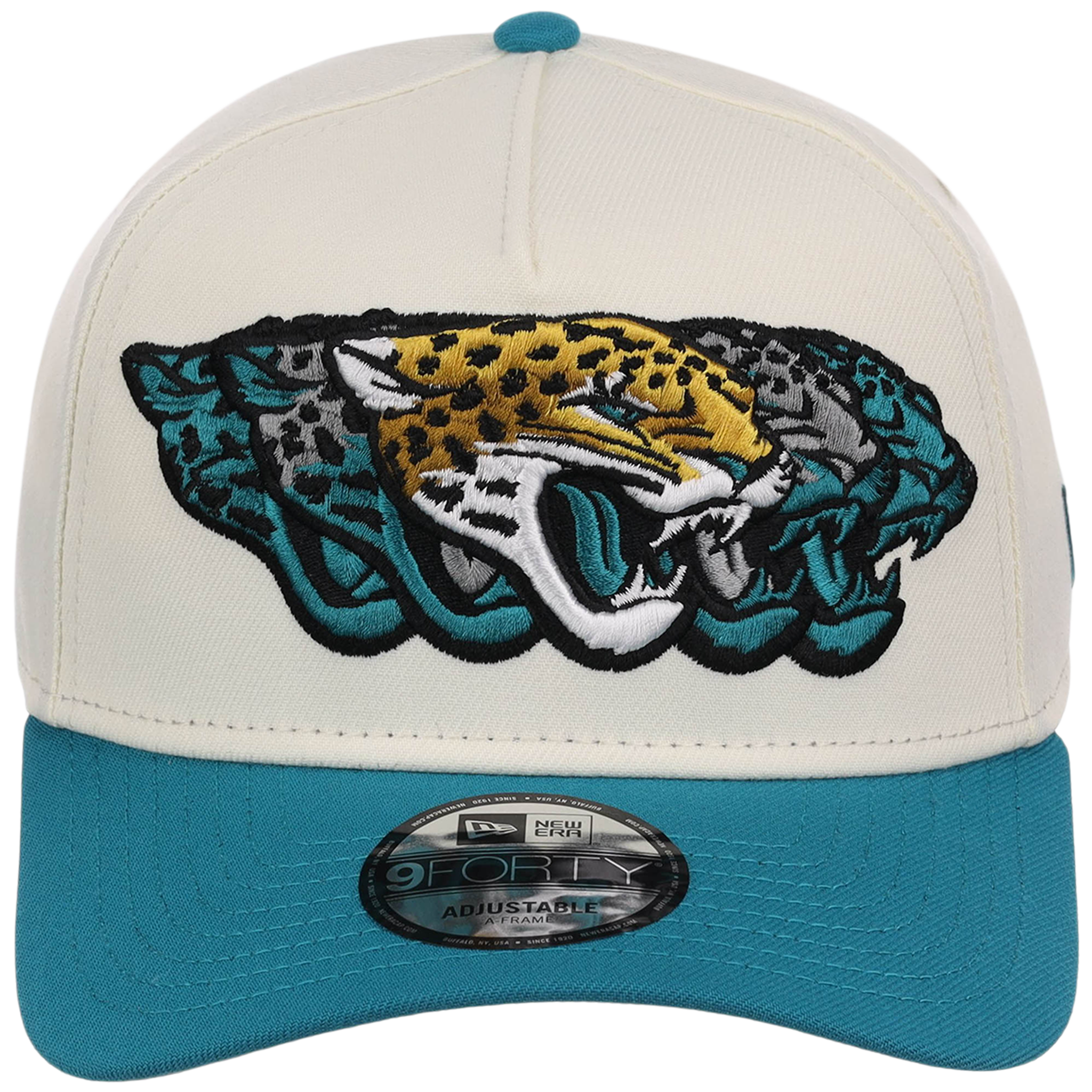 Jacksonville Jaguars NFL Seismic New Era 9FORTY A-Frame