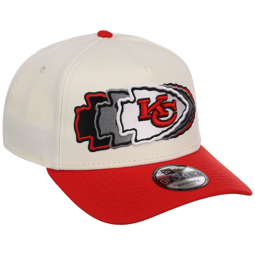 Kansas City Chiefs NFL Seismic New Era 9FORTY A-Frame