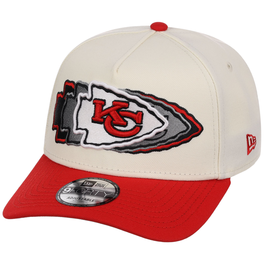 Kansas City Chiefs NFL Seismic New Era 9FORTY A-Frame