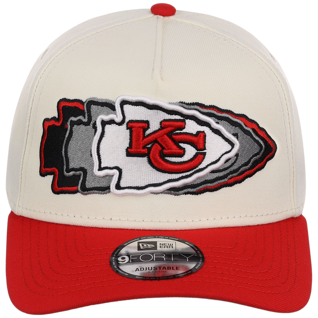 Kansas City Chiefs NFL Seismic New Era 9FORTY A-Frame