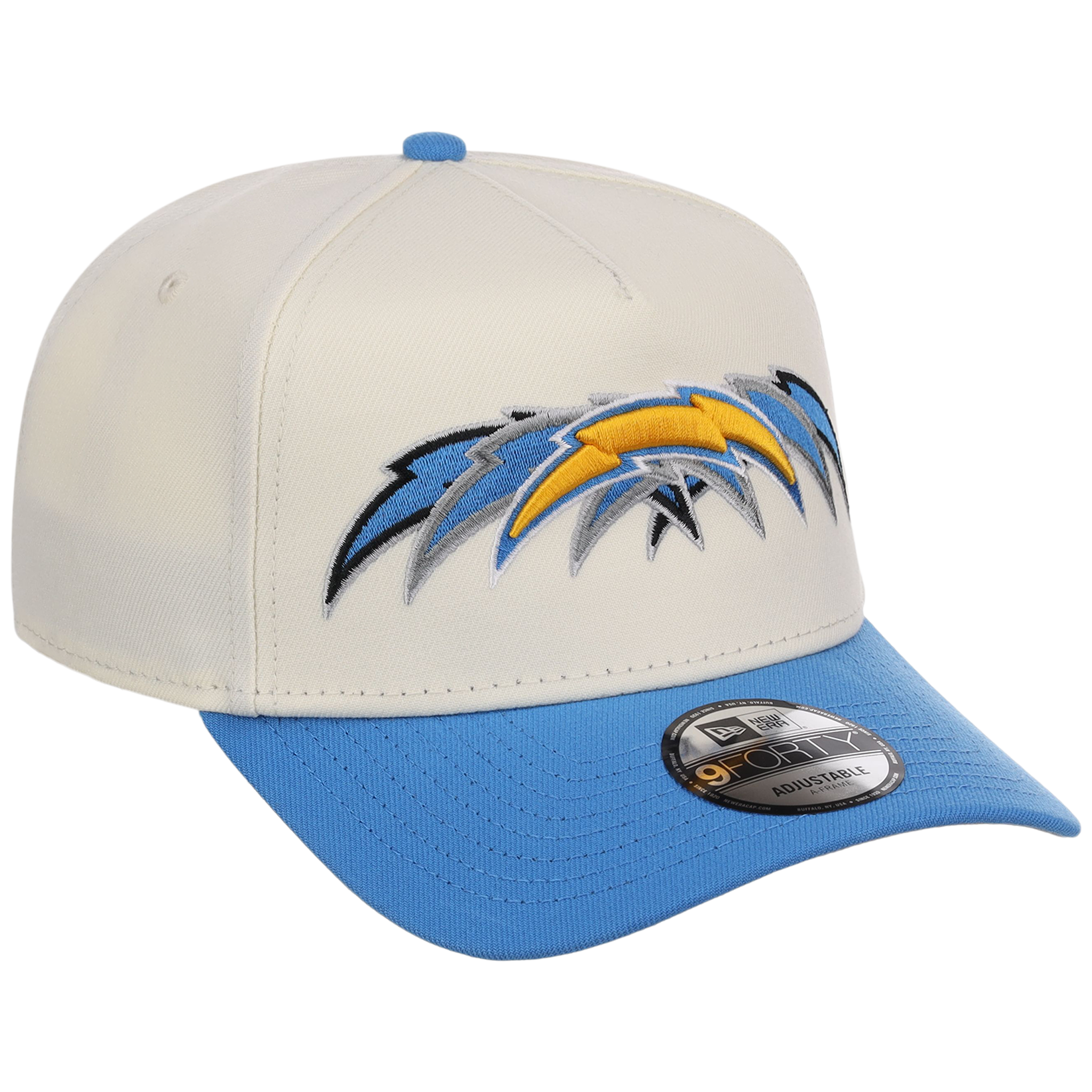 Los Angeles Chargers NFL Seismic New Era 9FORTY A-Frame