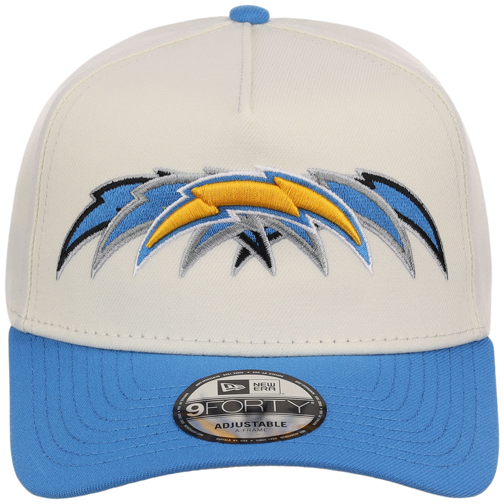 Los Angeles Chargers NFL Seismic New Era 9FORTY A-Frame