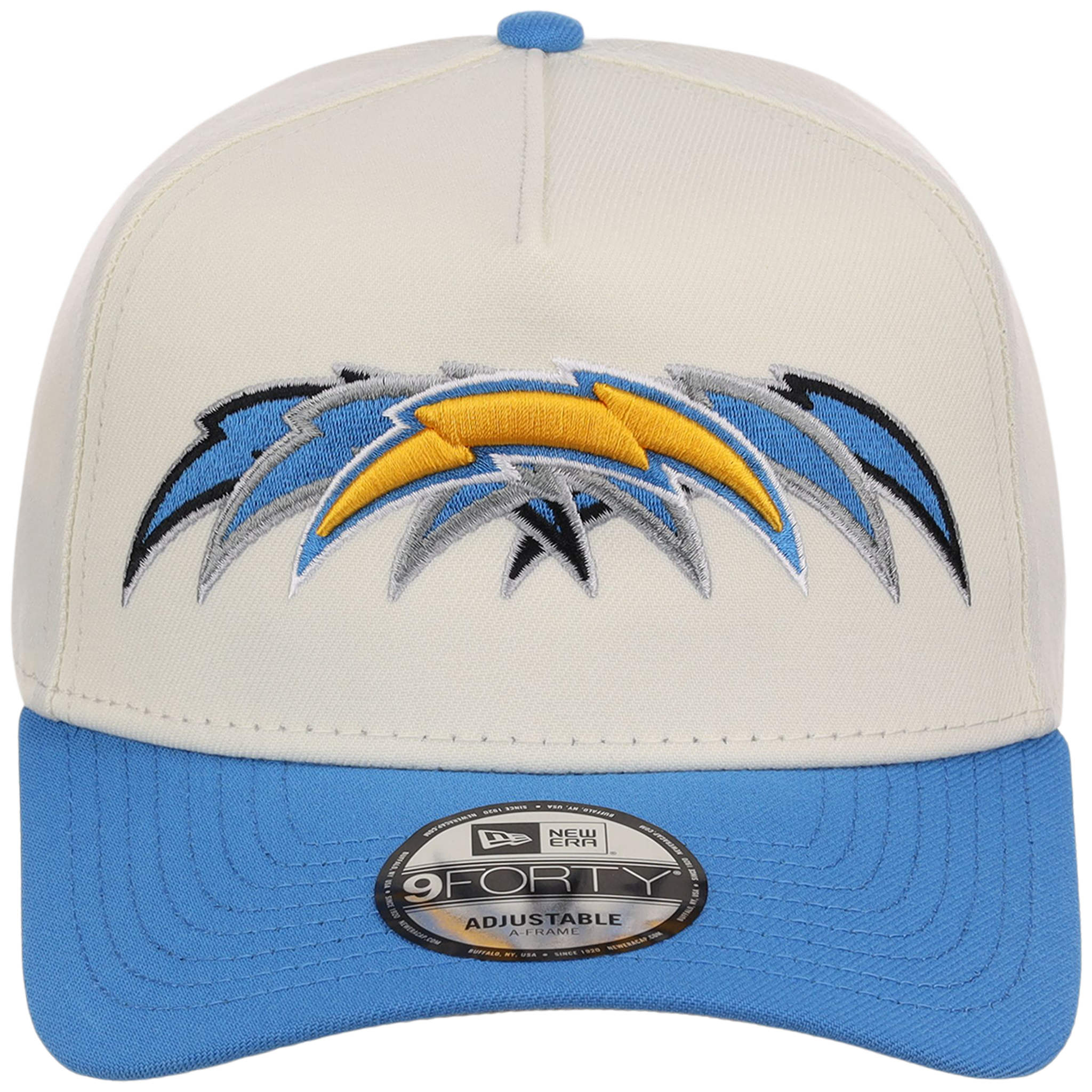 Los Angeles Chargers NFL Seismic New Era 9FORTY A-Frame
