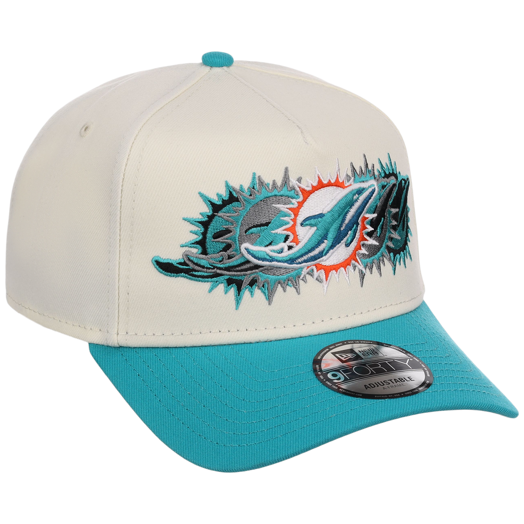Miami Dolphins NFL Seismic New Era 9FORTY A-Frame