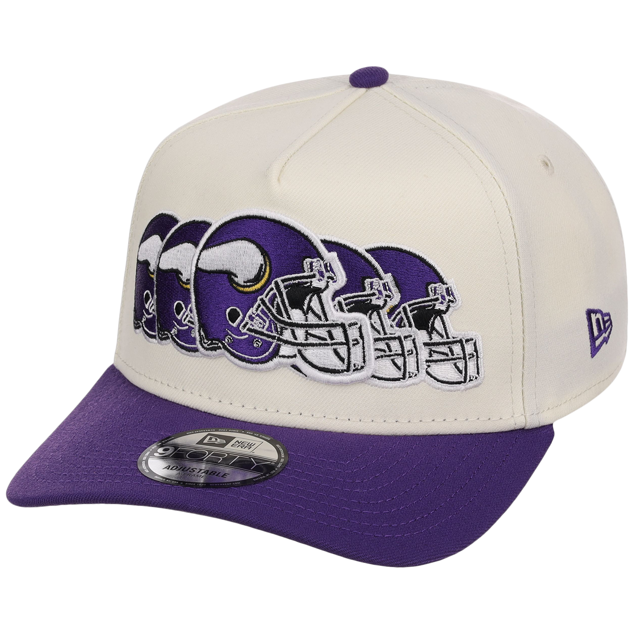 Minnesota Vikings NFL Seismic New Era 9FORTY A-Frame