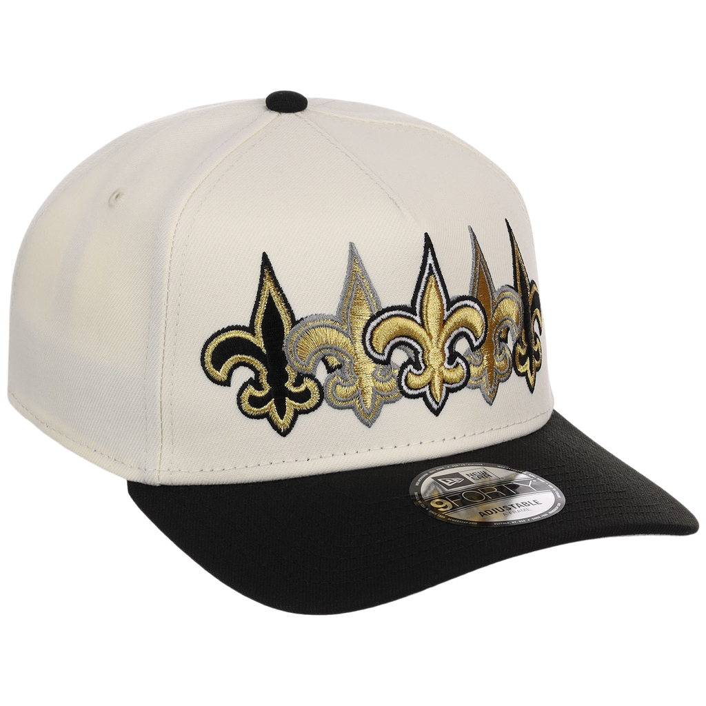New Orleans Saints NFL Seismic New Era 9FORTY A-Frame