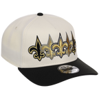 New Orleans Saints NFL Seismic New Era 9FORTY A-Frame