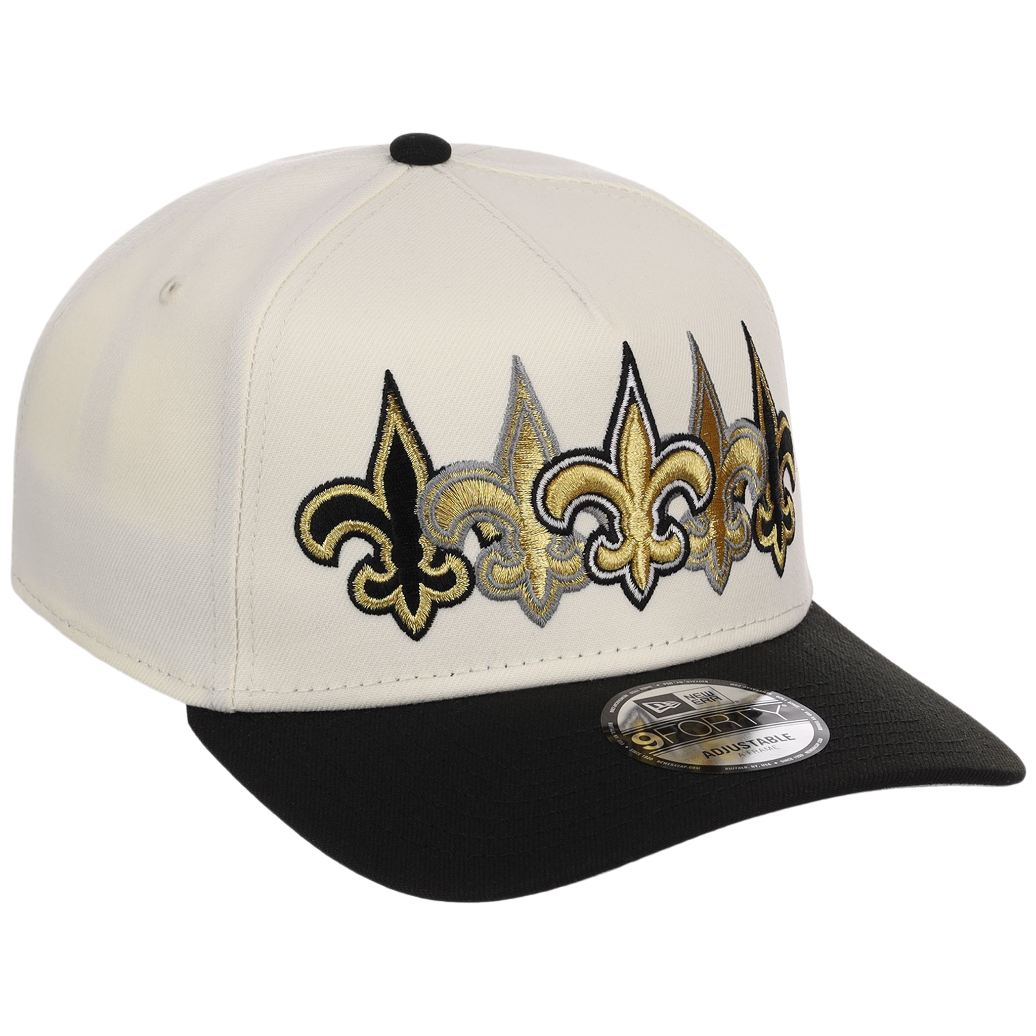 New Orleans Saints NFL Seismic New Era 9FORTY A-Frame