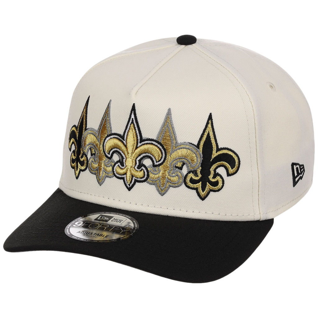 New Orleans Saints NFL Seismic New Era 9FORTY A-Frame