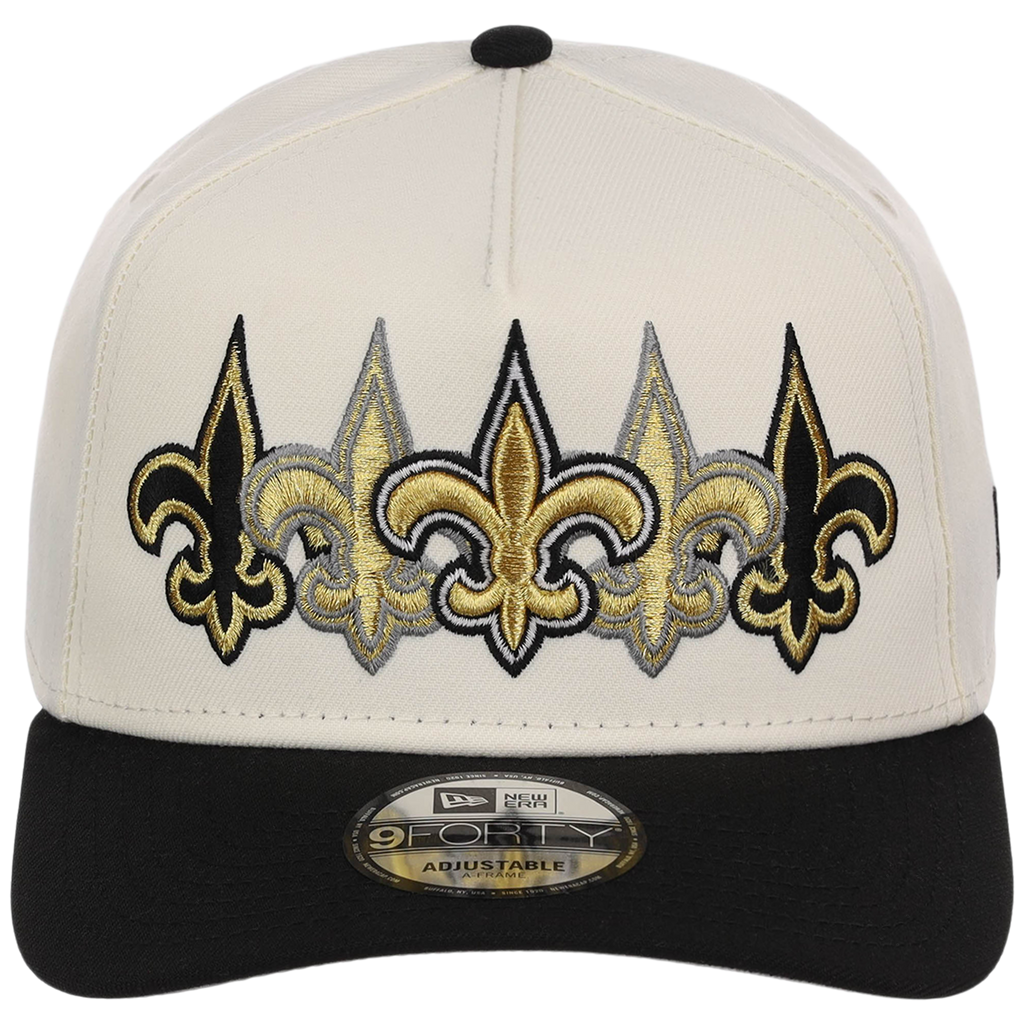 New Orleans Saints NFL Seismic New Era 9FORTY A-Frame