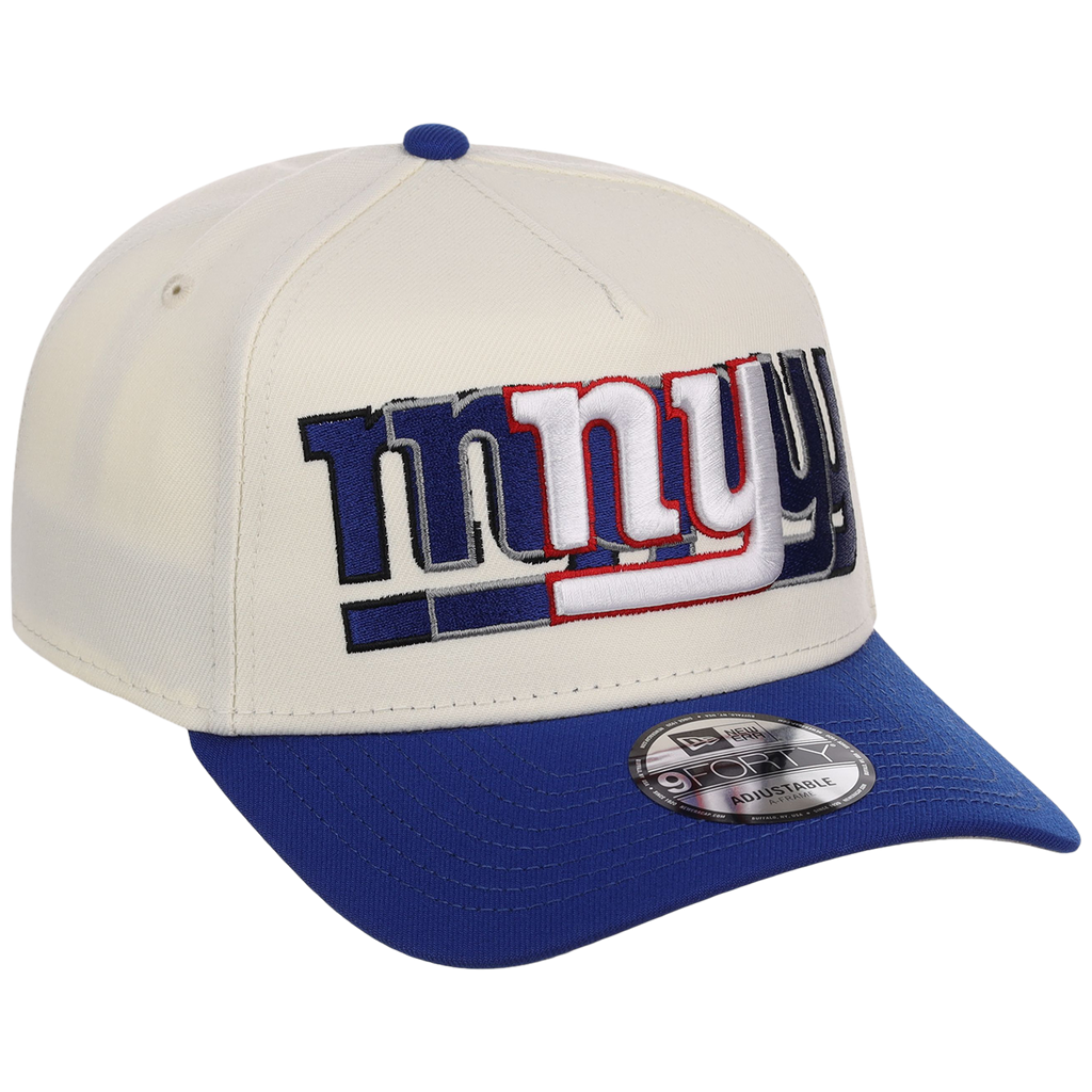 New York Giants NFL Seismic New Era 9FORTY A-Frame