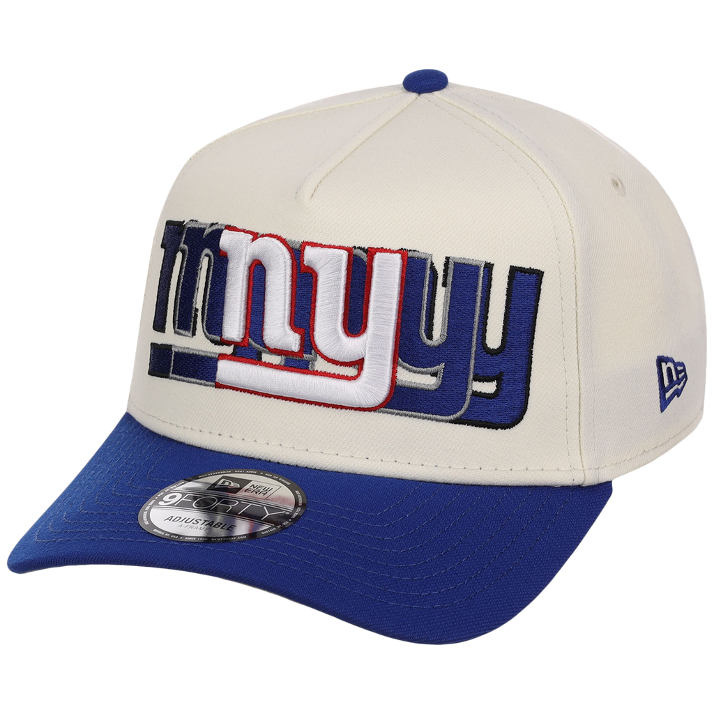 New York Giants NFL Seismic New Era 9FORTY A-Frame