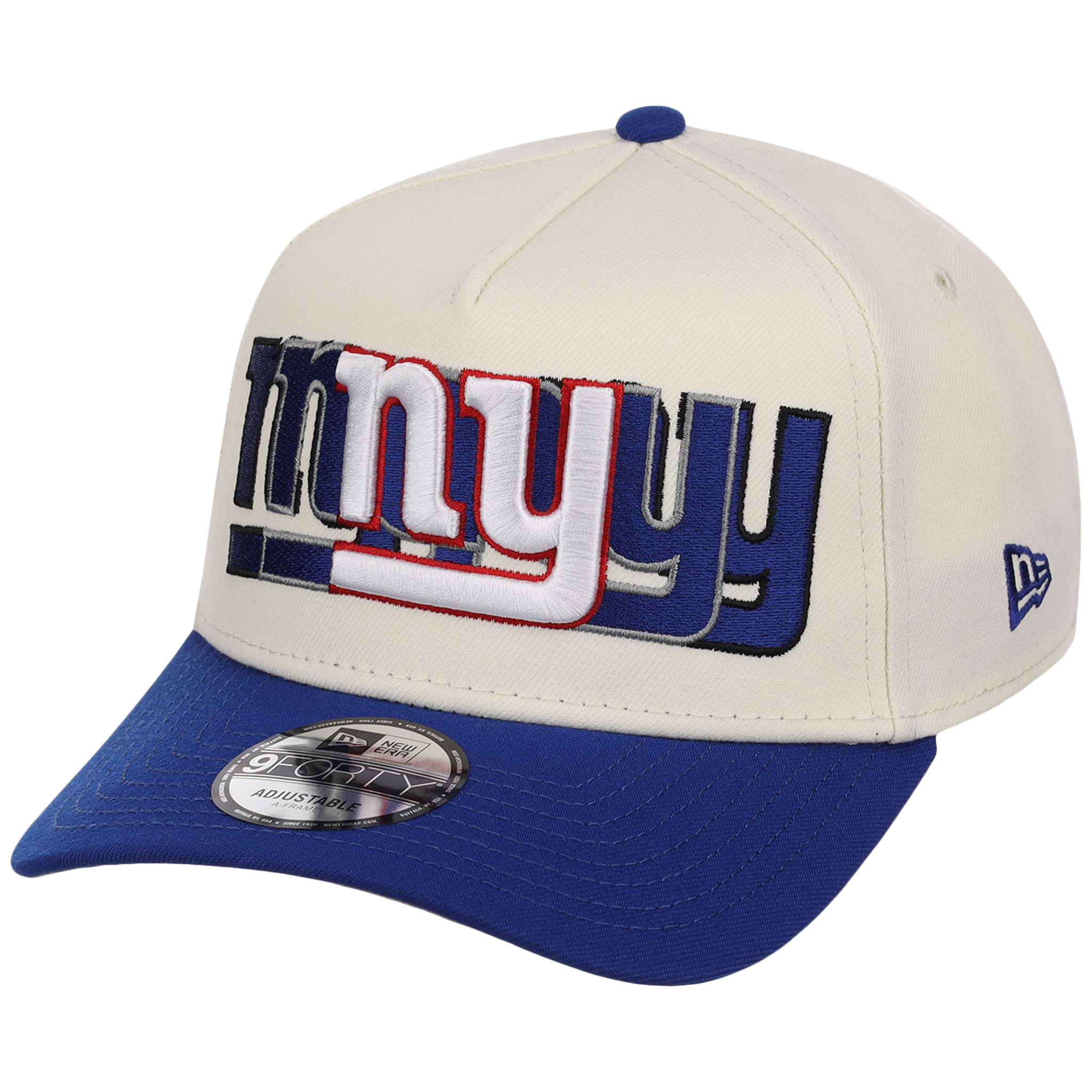New York Giants NFL Seismic New Era 9FORTY A-Frame
