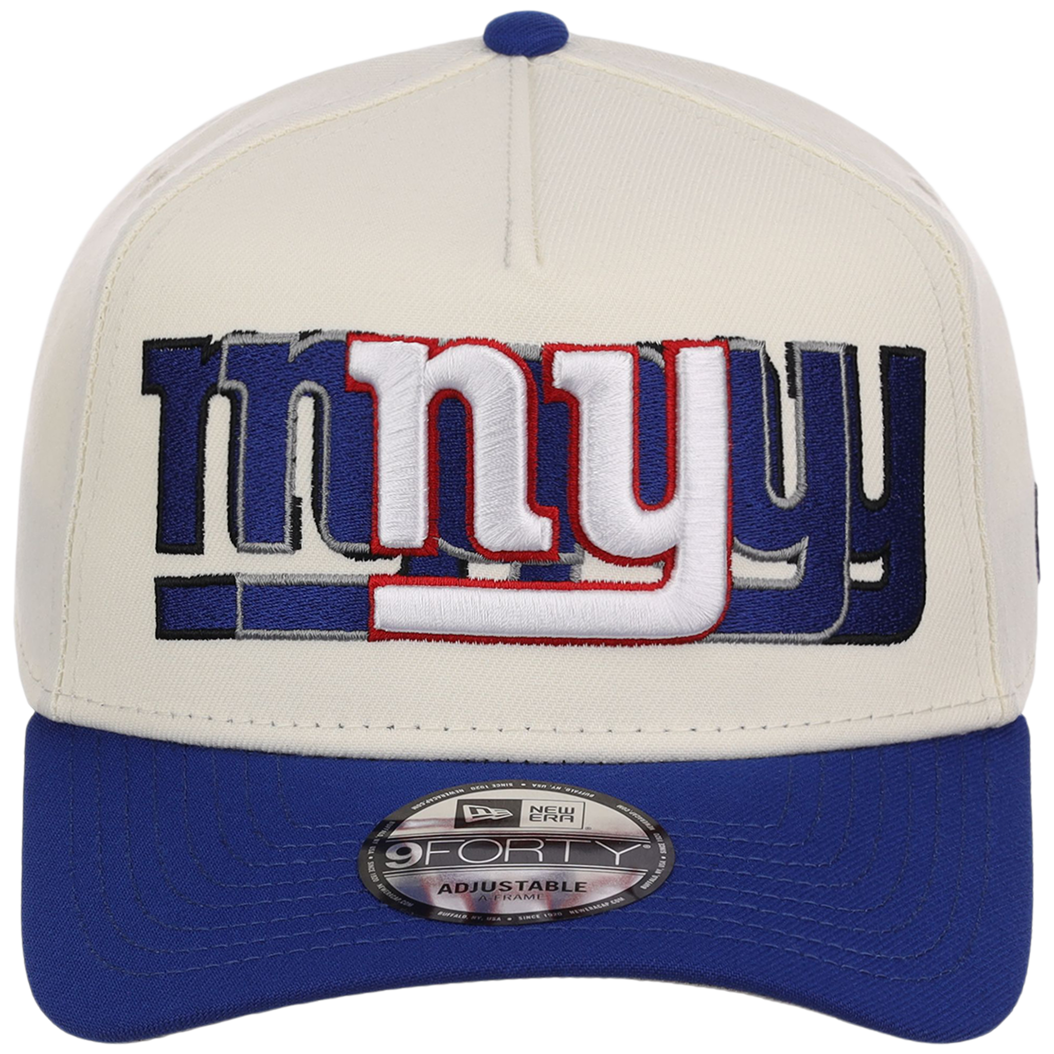 New York Giants NFL Seismic New Era 9FORTY A-Frame