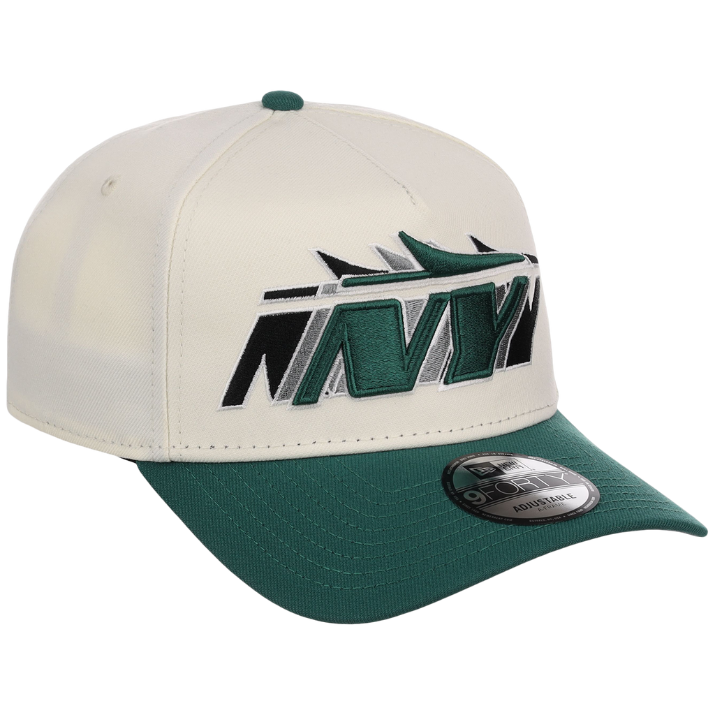 New York Jets NFL Seismic New Era 9FORTY A-Frame