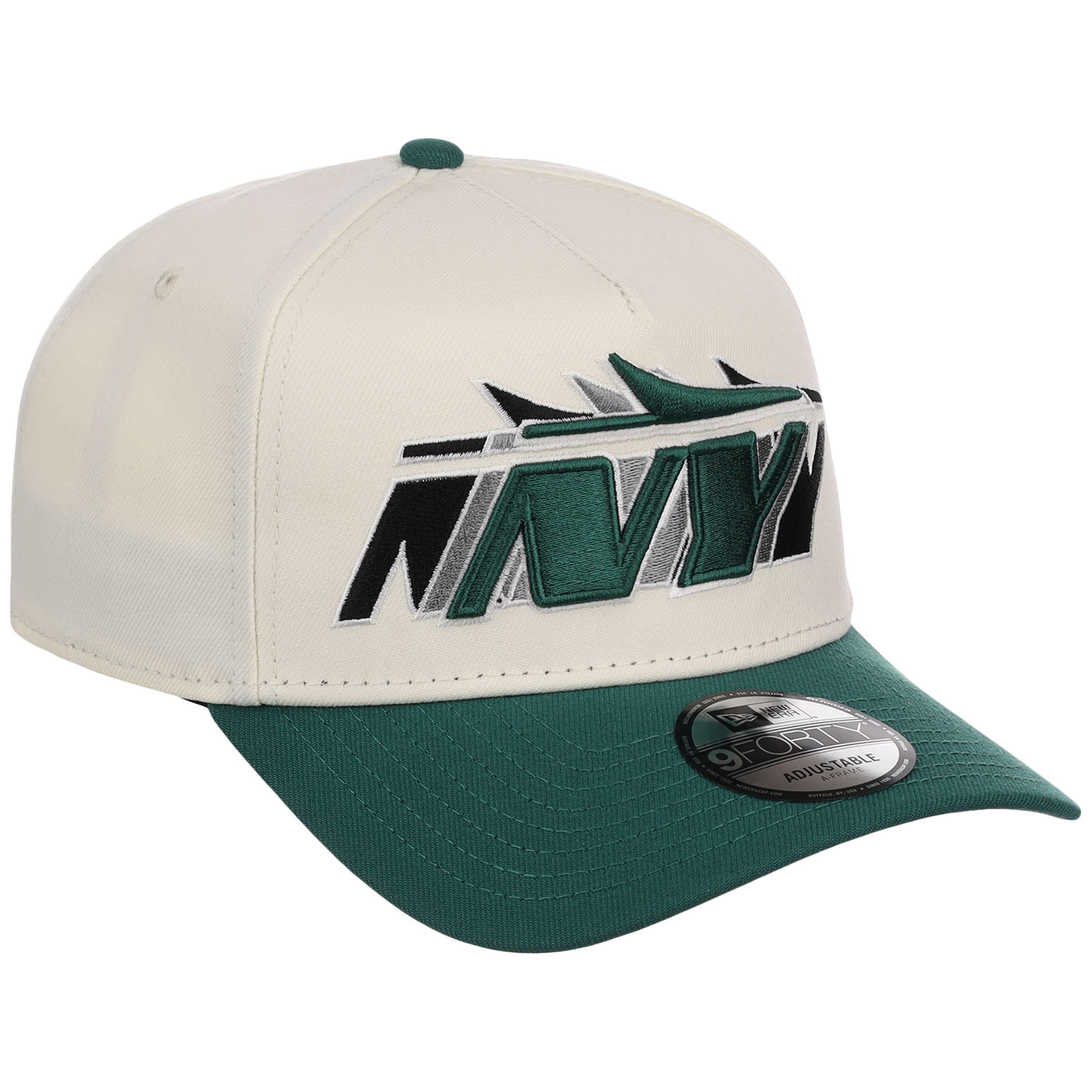 New York Jets NFL Seismic New Era 9FORTY A-Frame