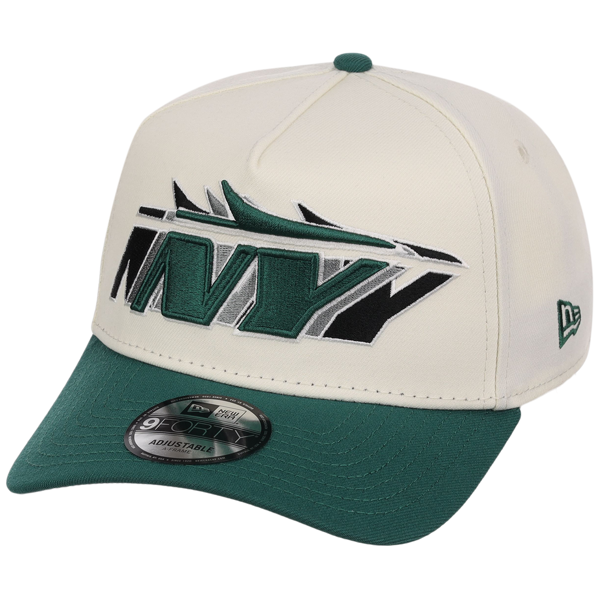 New York Jets NFL Seismic New Era 9FORTY A-Frame