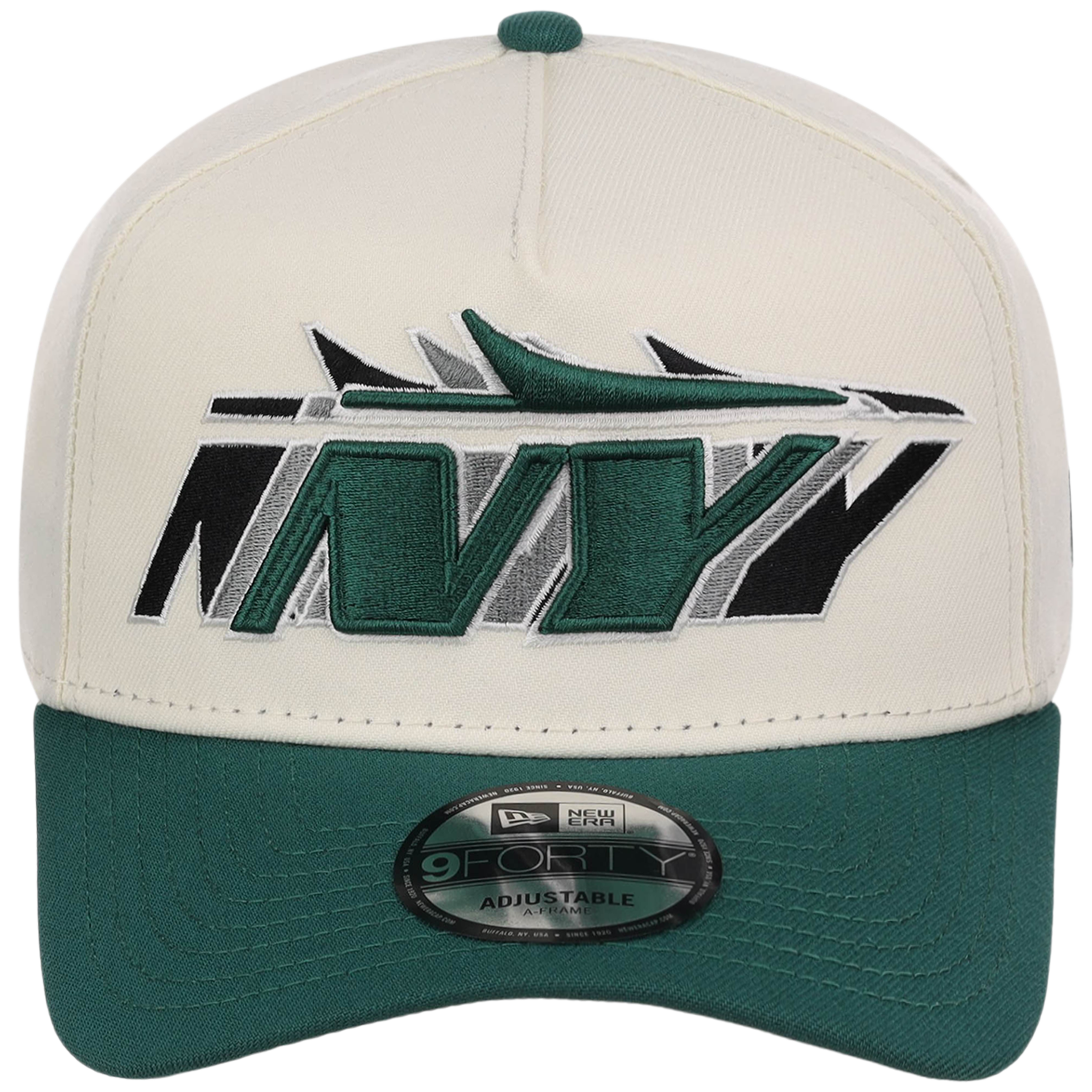 New York Jets NFL Seismic New Era 9FORTY A-Frame