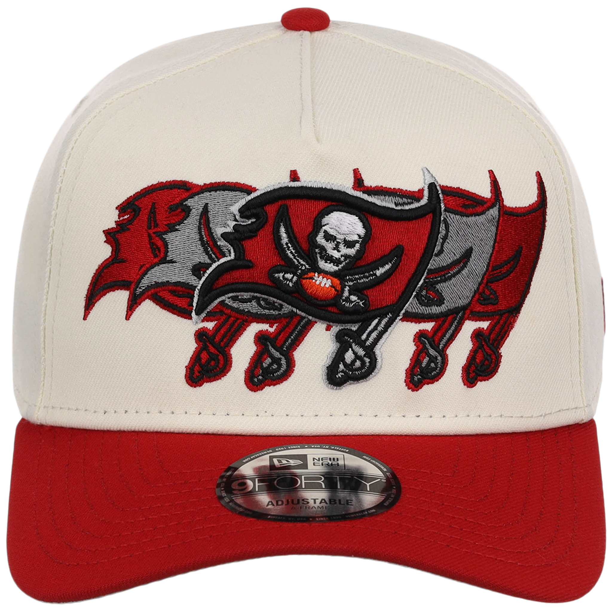 Tampa Bay Buccaneers NFL Seismic New Era 9FORTY A-Frame