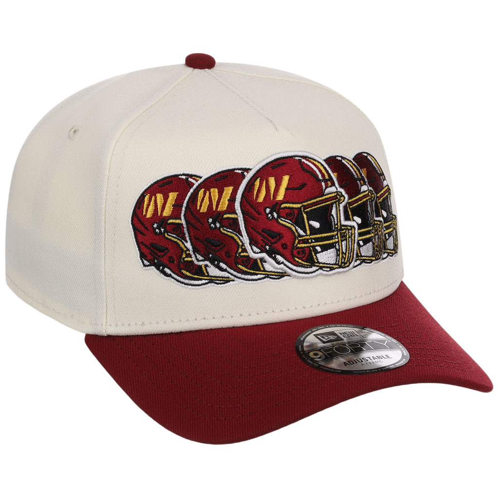 Washington Commanders NFL Seismic New Era 9FORTY A-Frame