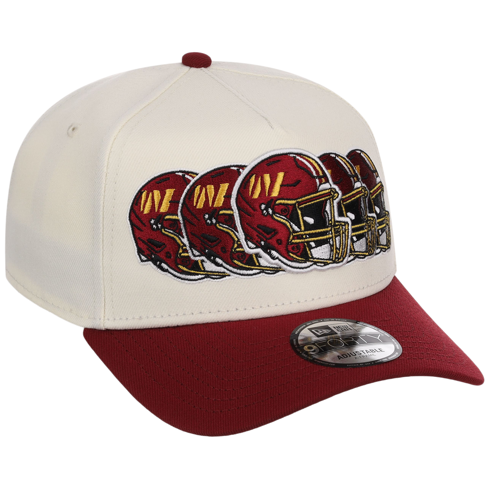 Washington Commanders NFL Seismic New Era 9FORTY A-Frame