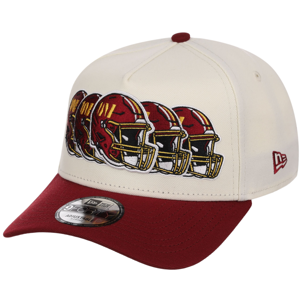 Washington Commanders NFL Seismic New Era 9FORTY A-Frame