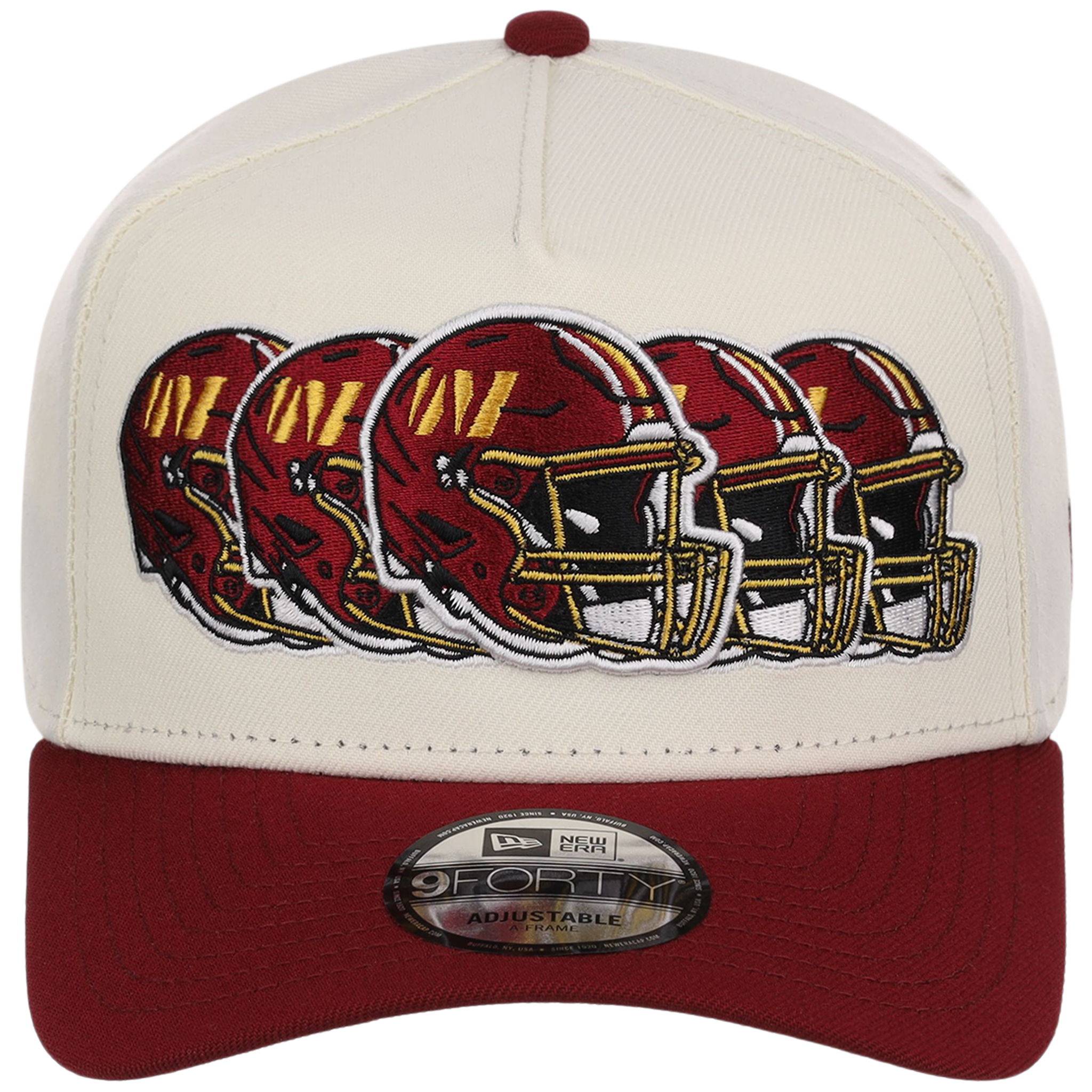 Washington Commanders NFL Seismic New Era 9FORTY A-Frame