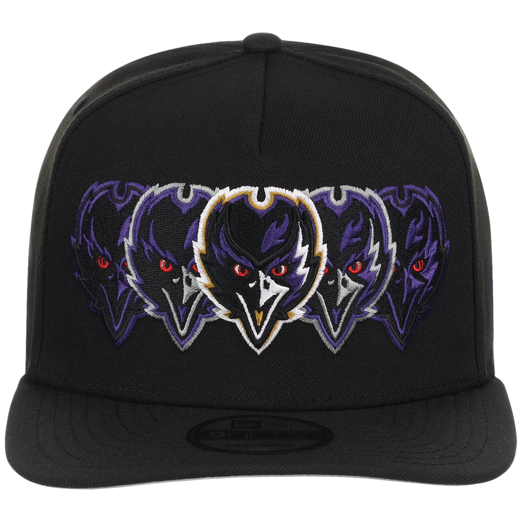 Baltimore Ravens NFL Seismic New Era 9FIFTY A-Frame