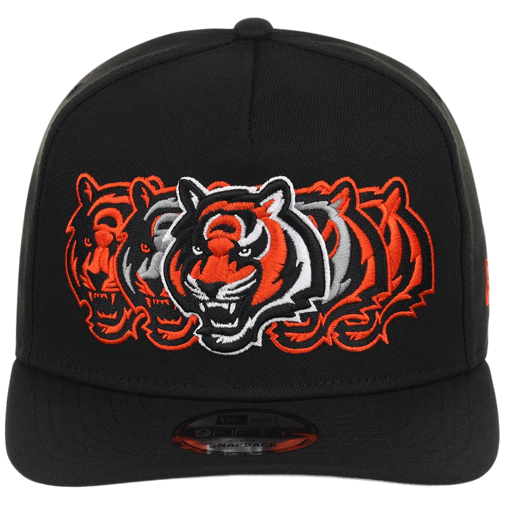 Cincinnati Bengals NFL Seismic New Era 9FIFTY A-Frame