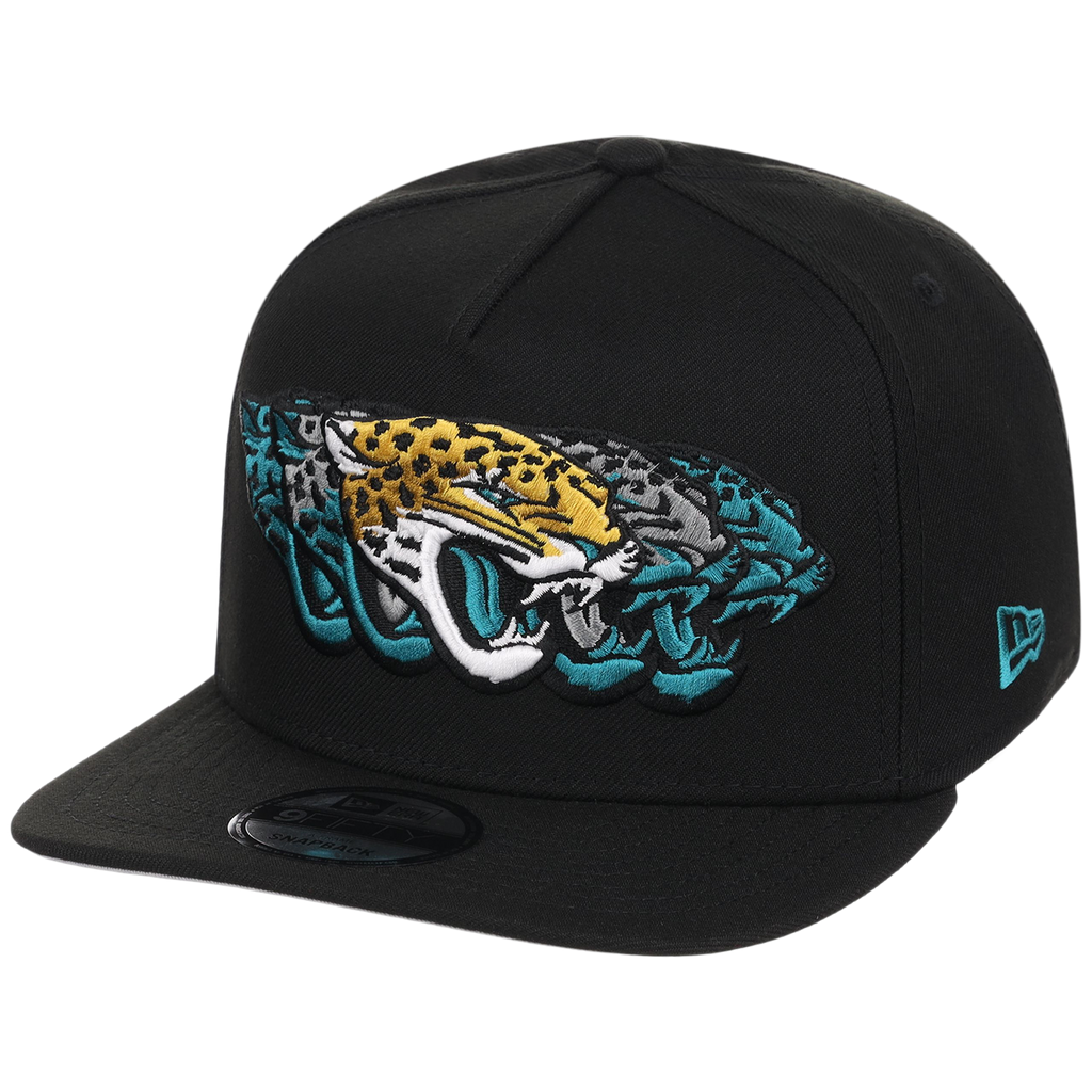 Jacksonville Jaguars NFL Seismic New Era 9FIFTY A-Frame