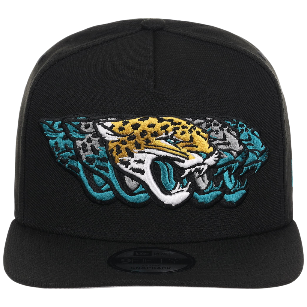 Jacksonville Jaguars NFL Seismic New Era 9FIFTY A-Frame